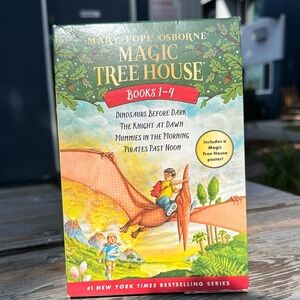 Magic Tree House Book Series, Books 1-4